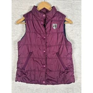 American Eagle Outfitters Women's snap front Quilted Puffer Vest Size M